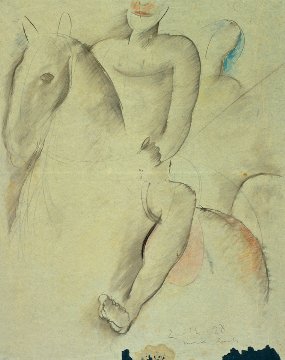 Figura a cavallo, 1928