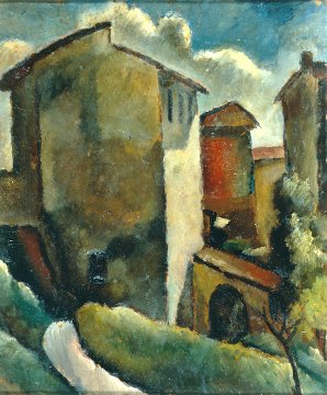 Paesaggio fiorentino, 1928