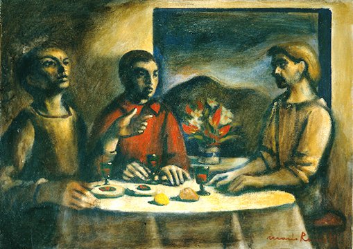 La cena di Emmaus, 1963